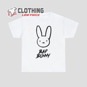 Limited Bad Bunny Shirt Vintage 90S Grapic Tee Unisex Bad Bunny Bad Bunny Shirt