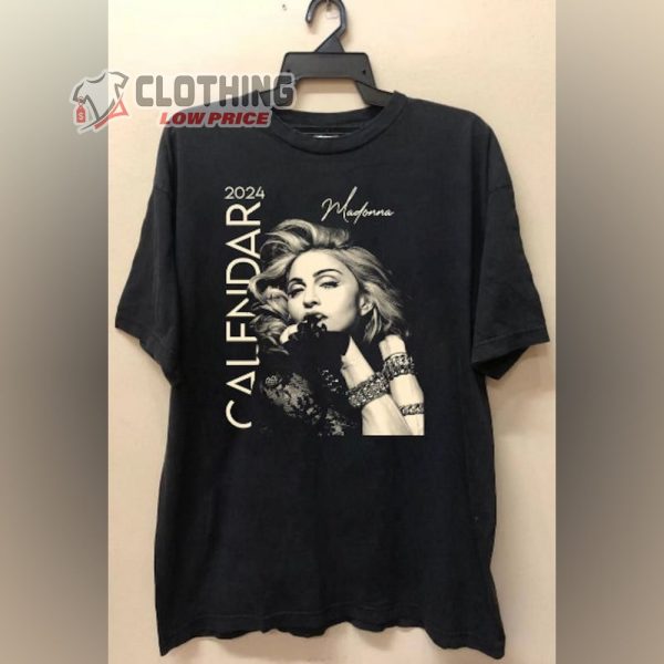 Madonna 90S Vintage T-Shirt, Madonna The Celebration 2024 Tour Merch, Four Decades Tour Shirt, Madonna Fan Gift