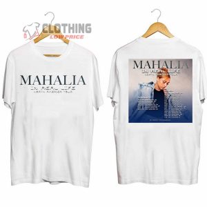 Mahalia North America Tour 2024 Merch, Mahalia In Real Life Tour 2024 Shirt, Mahalia Tour 2024 Unisex T-Shirt