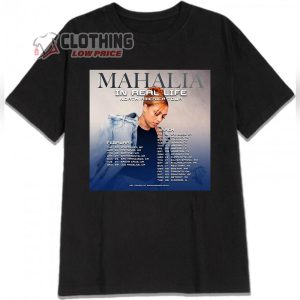 Mahalia Tour 2024 Unisex Merch, Mahalia Concert 2024 Shirt, Mahalia Tour Setlist 2024 T-Shirt
