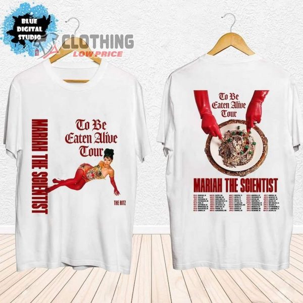 Mariah The Scientist To Be Eaten Alive Tour 2024 Shirt, Mariah The Scientist Fan Shirt, Mariah The Scientist 2024 Fan Gift
