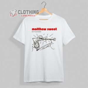 Matthew Sweet On Tour 2024 Unisex Merch Matthew Sweet Fan Gift T Shirt