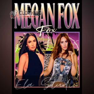 Megan Fox Hoodie Vintage Megan Fox Trending Tee Retro Megan 3