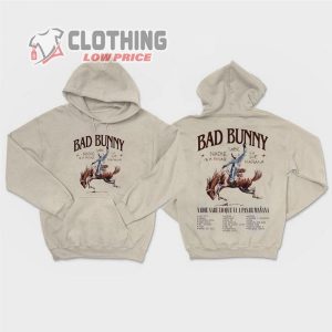 Nadie Sabe Lo Que Va A Pasar Manana Tshirt Bad Bunny Tshirt Cowboy Bad Bunny Tshirt 2