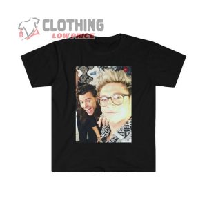 Narry Selfie Unisex Softstyle T-Shirt   Narry T-Shirt, Niall Horan T-Shirt