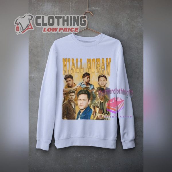 Niall Horan Retro Shirt, Niall Horan Vintage 90’S Print T-Shirt, Niall Horan Unisex Clothing, Niall Horan Sweatshirt