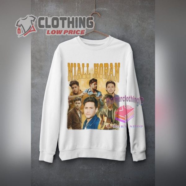 Niall Horan Retro Shirt, Niall Horan Vintage 90’S Print T-Shirt, Niall Horan Unisex Clothing, Niall Horan Sweatshirt
