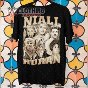 Niall Horan Retro Shirt, Niall Horan Vintage 90S T Shirt,One Direction, The Show Album Track List Shirt
