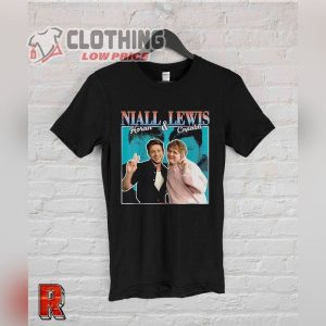 Niall Horan Shirt Lewis Capaldi Shirt Vintage 90S Hip Hop Rap Music Unisex Tee 3