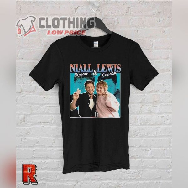 Niall Horan Shirt Lewis Capaldi Shirt Vintage 90’S Hip Hop Rap Music Unisex Tee