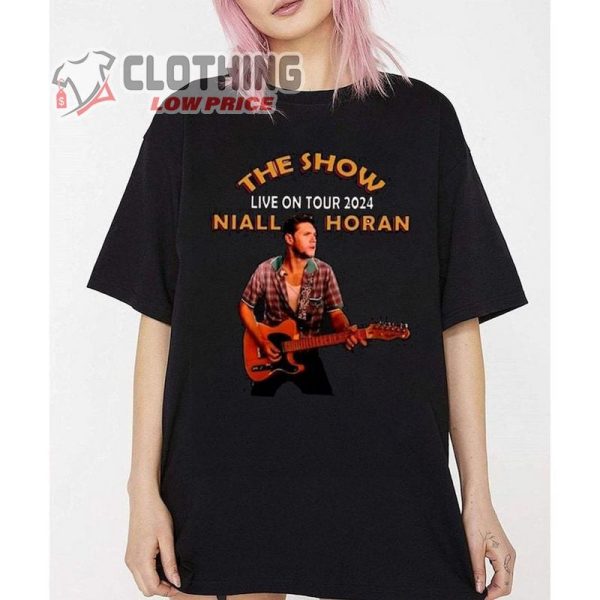 Niall Horan T-Shirt, Live On Tour 2024 Niall Horan Shirt, The Show Live On Tour 2024