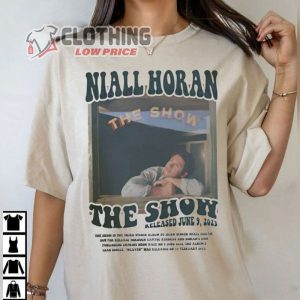Niall Horan The Show Album 2024 Niall Horan Vintage 90S T Shirt One