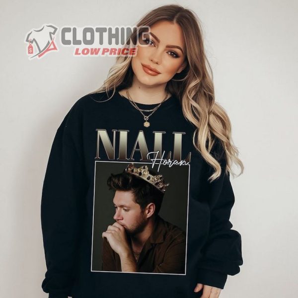 Niall Horan Vintage Shirt, Niall Horan Fan Shirt, Niall Horan Crown, Niall Horan 90S Shirt, Niall Horan Tour Fan Shirt