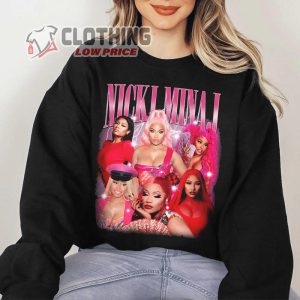 Nicki Minaj Shirt, Nicki Minaj T- Shirt, Nicki Minaj Fan, Nicki Minaj Gift, Pink Friday 2 Gag City 2024 World Tour Shirt