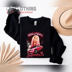 Nicki Minaj Shirt Nicki Minaj Tour Sweatshirt Nicki Minaj Merch Pink Friday 2 Airbrush Nicki Minaj Merch 1