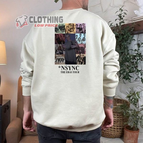 Nsync Sweatshirt – Tour Merch Double-Sided Boy Band Unisex Shirt