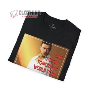 Personalized Justin Timberlake Tour 2024   Forget Tomorrow World Tour Concert Tee