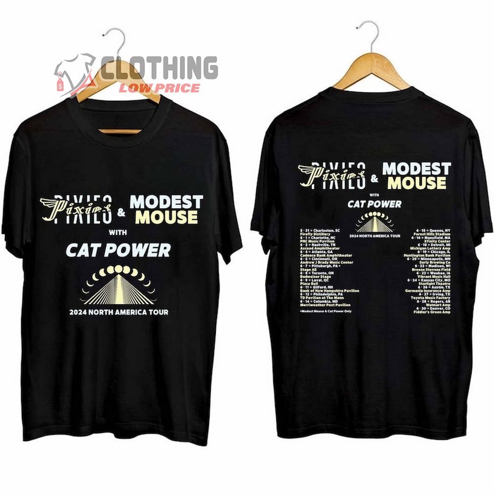 Pixies And Modest Mouse Tour 2024 Merch, Pixies And Modest Mouse With