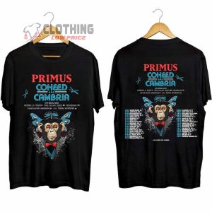 Primus And Coheed And Cambria Tour 2024 Merch Primus And Coheed And Cambria Summer 2024 US Tour Shirt Primus And Coheed And Cambria Tour 2024 Poster T Shirt 1