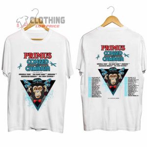 Primus And Coheed And Cambria Tour 2024 Merch Primus And Coheed And Cambria Summer 2024 US Tour Shirt Primus And Coheed And Cambria Tour 2024 Poster T Shirt 2