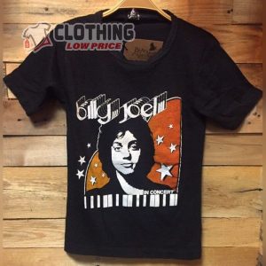 Rare Original Billy Joel 1970'S Concert T Shirt 3