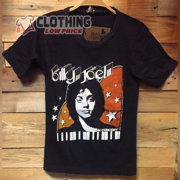 Rare Original Billy Joel 1970’S Concert T-Shirt