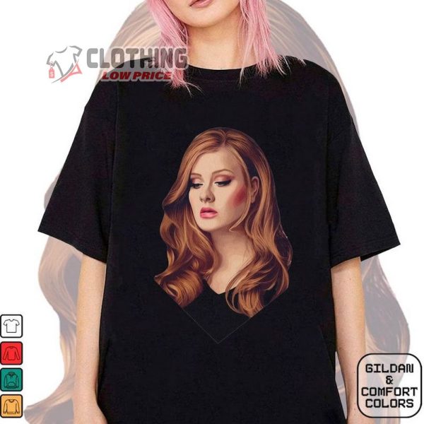 Retro Adele T-Shirt, Adele 2024 Merch, Adele Fan Shirt, Adele Lover Tee, Adele Tour 2024 Gift