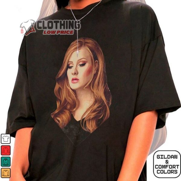Retro Adele T-Shirt, Adele 2024 Merch, Adele Fan Shirt, Adele Lover Tee, Adele Tour 2024 Gift