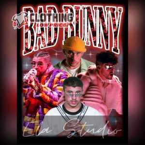 Retro Bad Bunny Shirt Vintage Bad Bunny Shirt Bad Bunny Homage Shirt Bad Bunny Crewneck 3