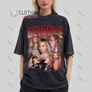 Retro Beyonce T Shirt Queen Of Pop Music Tee Beyonce Tour Merch Pow3