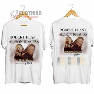 Robert Plant And Alison Krauss 2024 Tour Merch Robert Plant and Alison Krauss Co Headline Tour 2024 Shirt Cant Let Go 2024 Tour T Shirt 1