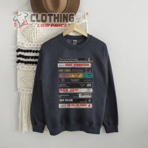 Rock Cassettes Vintage Vibe Crewneck Sweatshirt 3