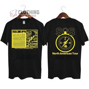 SOS North American Tour 2024 Merch, SZA Tour 2024 T-Shirt