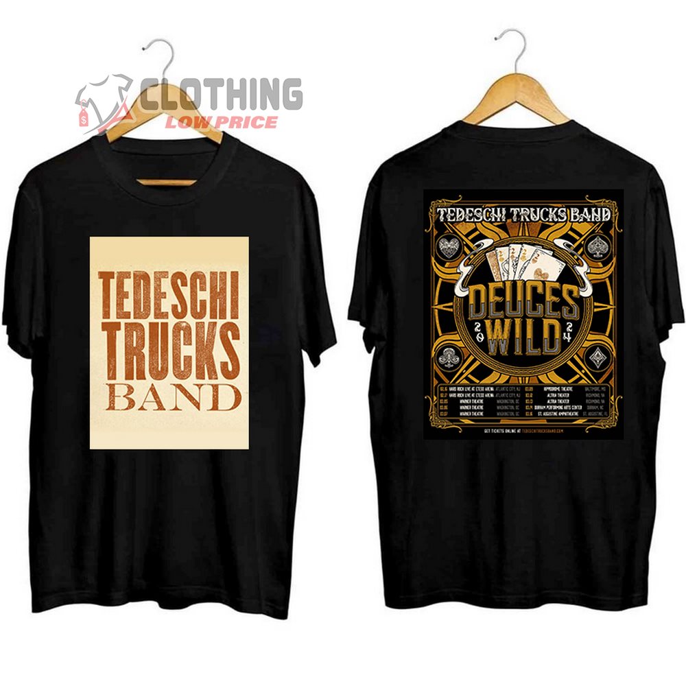 Tedeschi Trucks Band Merch, Tedeschi Trucks Band First Tour 2024 Shirt
