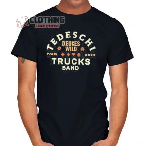 Tedeschi Trucks Band Merch Tedeschi Trucks Tour 2024 T Shirt