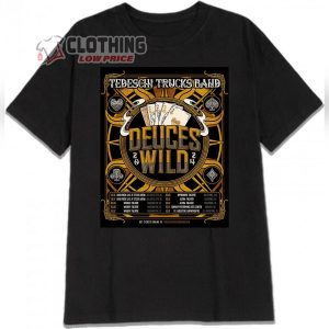Tedeschi Trucks Band Tour 2024 Poster Merch, Tedeschi Trucks Band Dates 2024 T-Shirt