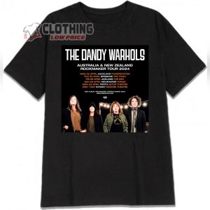 The Dandy Warhols North America Rockmaker Tour 2024 T-Shirt