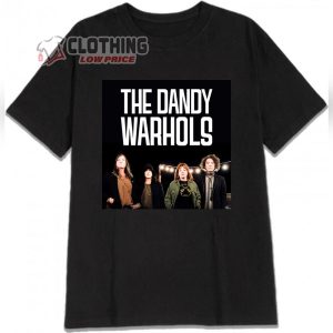 The Dandy Warhols Tour 2024 Unisex Merch, The Dandy Warhols Rockmaker Tour Tee, The Dandy Warhols Concert 2024 T-Shirt