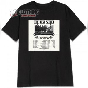 The Dead South Chains Stakes 2024 World Tour Poster T Shirt