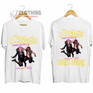 The Dollyrots Spring Fling Tour 2024 Merch The Dollyrots Tickets Shirt The Dollyrots 2024 Concert Shirt The Dollyrots Band T Shirt 1