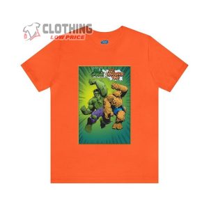 The Incredible Hulk Vs The Thing Shirt Marvel Shirt Co2
