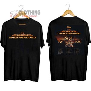 The Union Underground Concert 2024 Merch The Union Underground And Soil Back To The 2000s Tour Shirt The Union Underground Tour Dates 2024 T Shirt