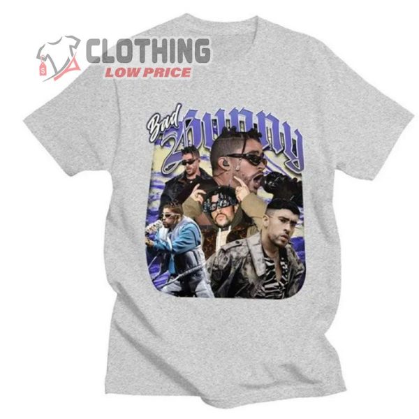 Un Verano Sin Ti Bad Bunny Print T Shirt, Rapper Bad Bunny  Graphic T-Shirt