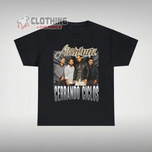 Vinatge 2024 Aventura Tour Merch, Cerrando Ciclos Graphic T-Shirt