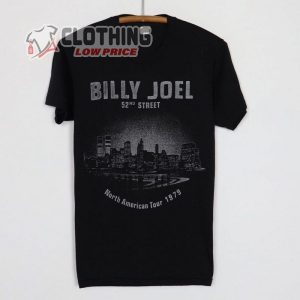 Vintage 1979 Billy Joel 52Nd Street North American Tour Shirt 3