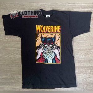 Vintage 1989 Marvel Comics Wolverine Shirt1