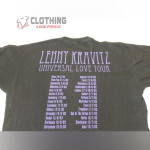 Vintage 1993 Lenny Kravitz Tour Tee Lenny Kravi4