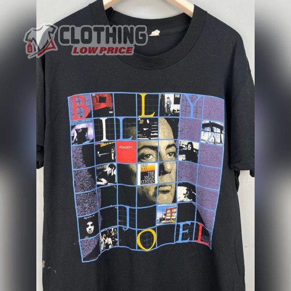 Vintage 80S Billy Joel 89-90 Tour T Shirt