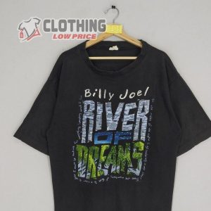 Vintage 90S 1993 Billy Joel River Of Dreams American Singer Music Promo T Shirt 2