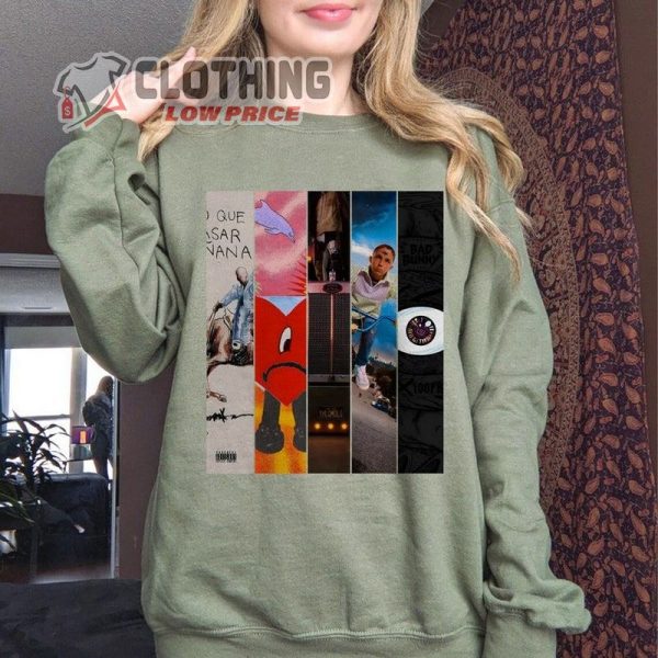 Vintage Bad Bunny Most Wanted Tour Sweatshirt